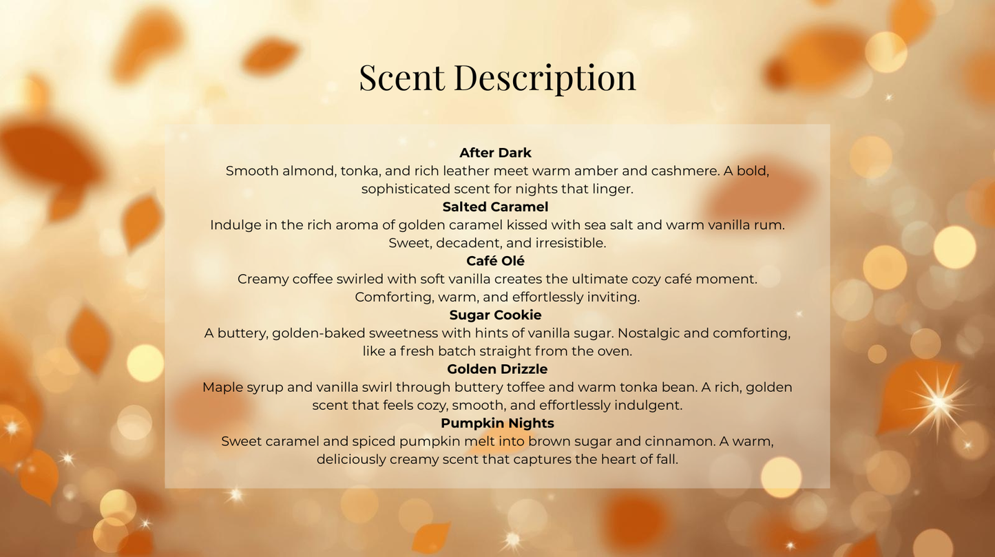 Fall Body Oil