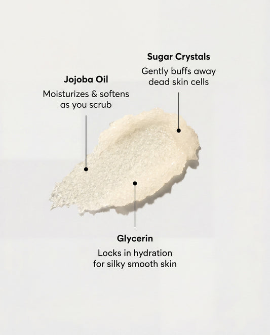 Close-up of HydraBuff Polish molecule illustrating the buffing and polishing process for automotive or surface care.