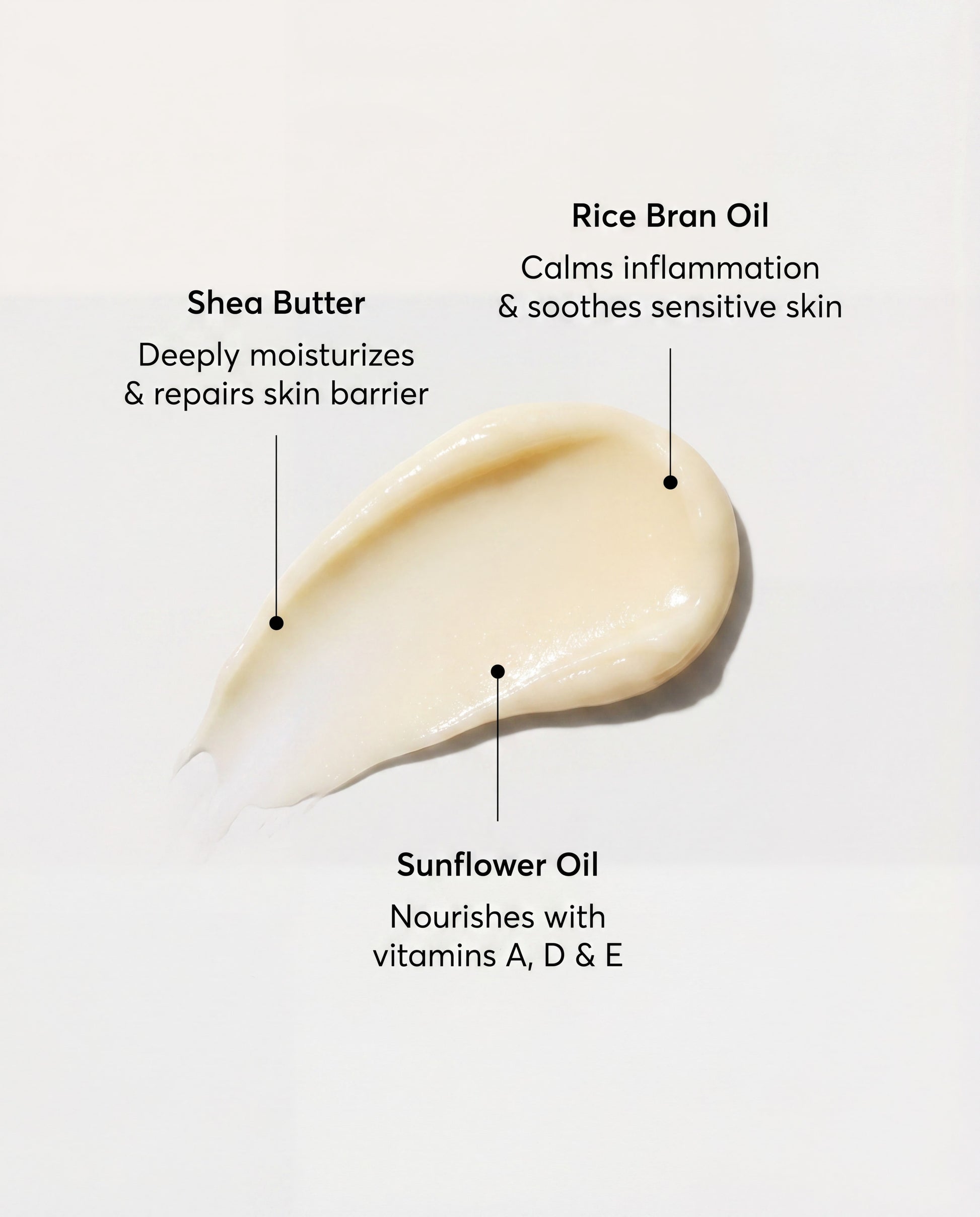 Creamy body soufflé from My Store with a smooth, fluffy texture in a jar, ideal for moisturizing and nourishing skin.